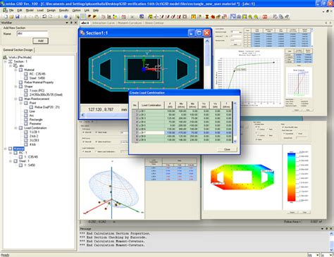 midas general section designer